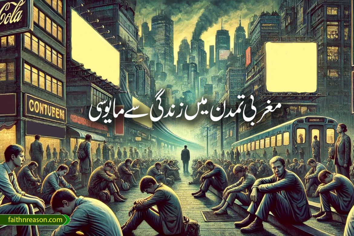 مغربی تمدن میں زندگی سے مایوسی